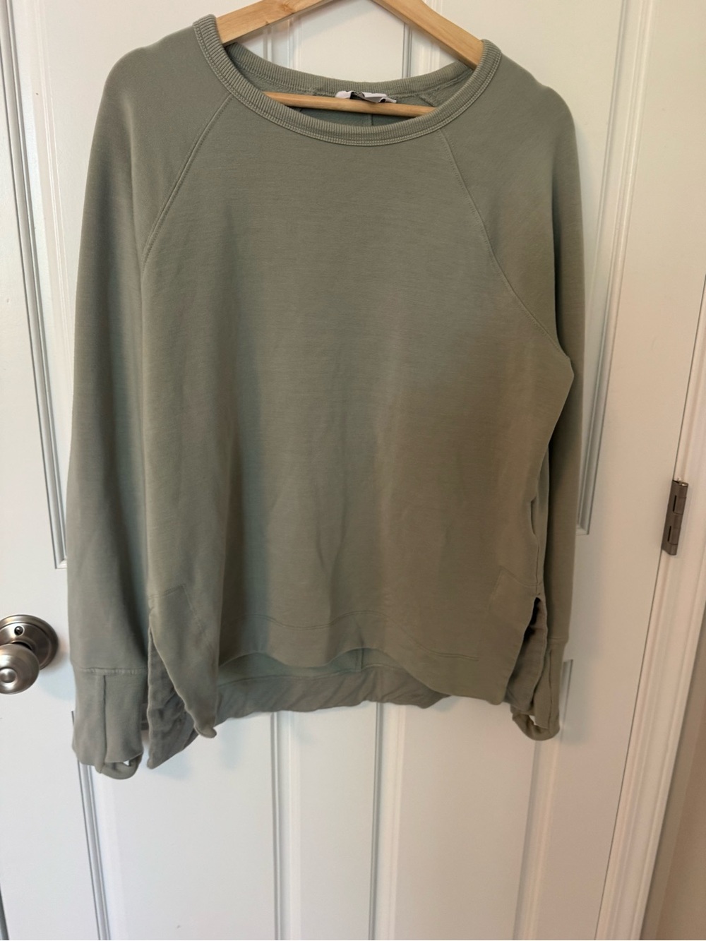 Athleta Sage Green Crewneck Pullover